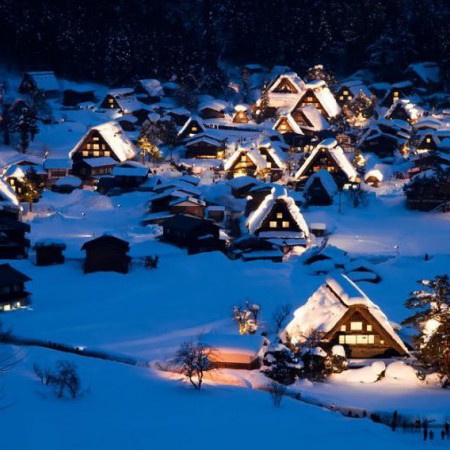 Photo of Winter Wonderland in Shirakawa Japan