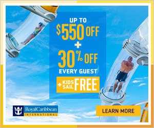 Royal Caribbean International - Up to $550 off plus 30% off Every Guest + Kids Sail Free